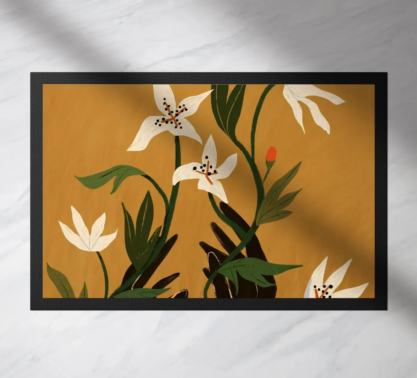 Tangled deurmat van Arty Guava