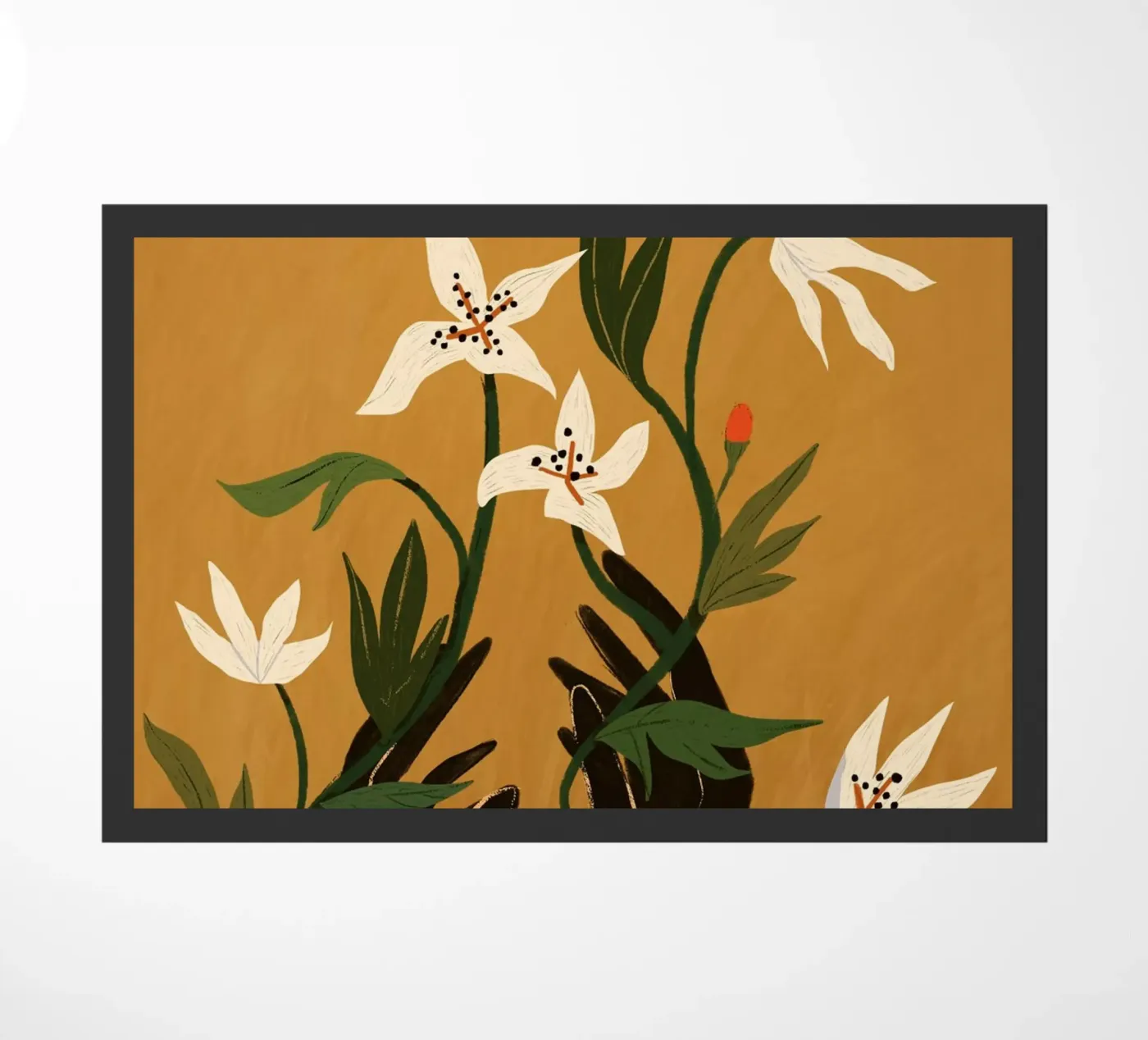 Tangled deurmat van Arty Guava