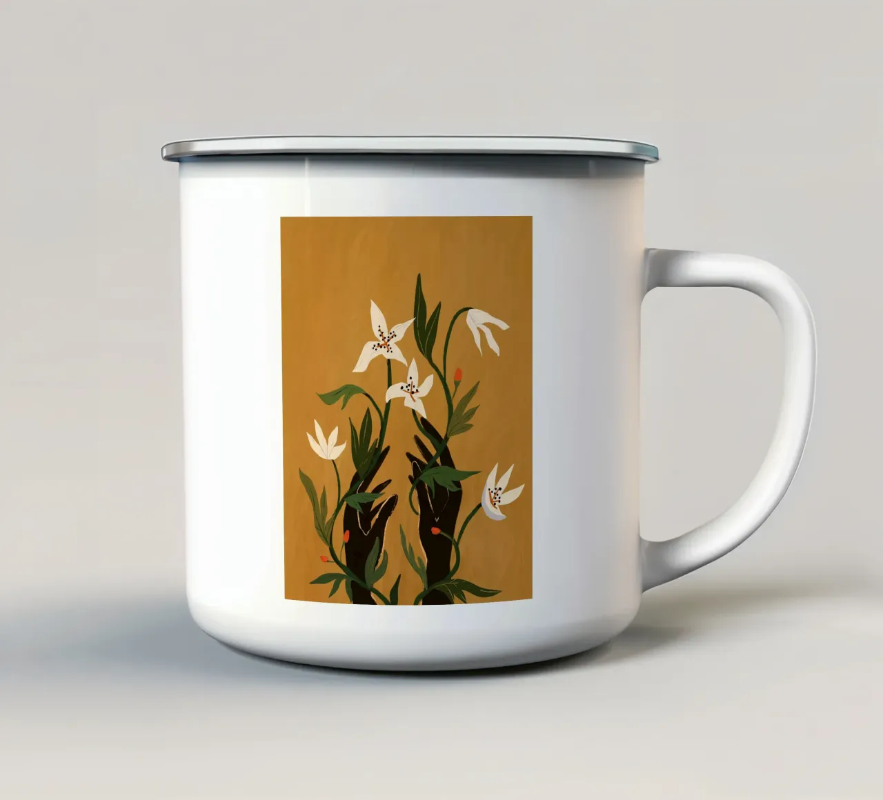 Tangled tazza in smalto da Arty Guava