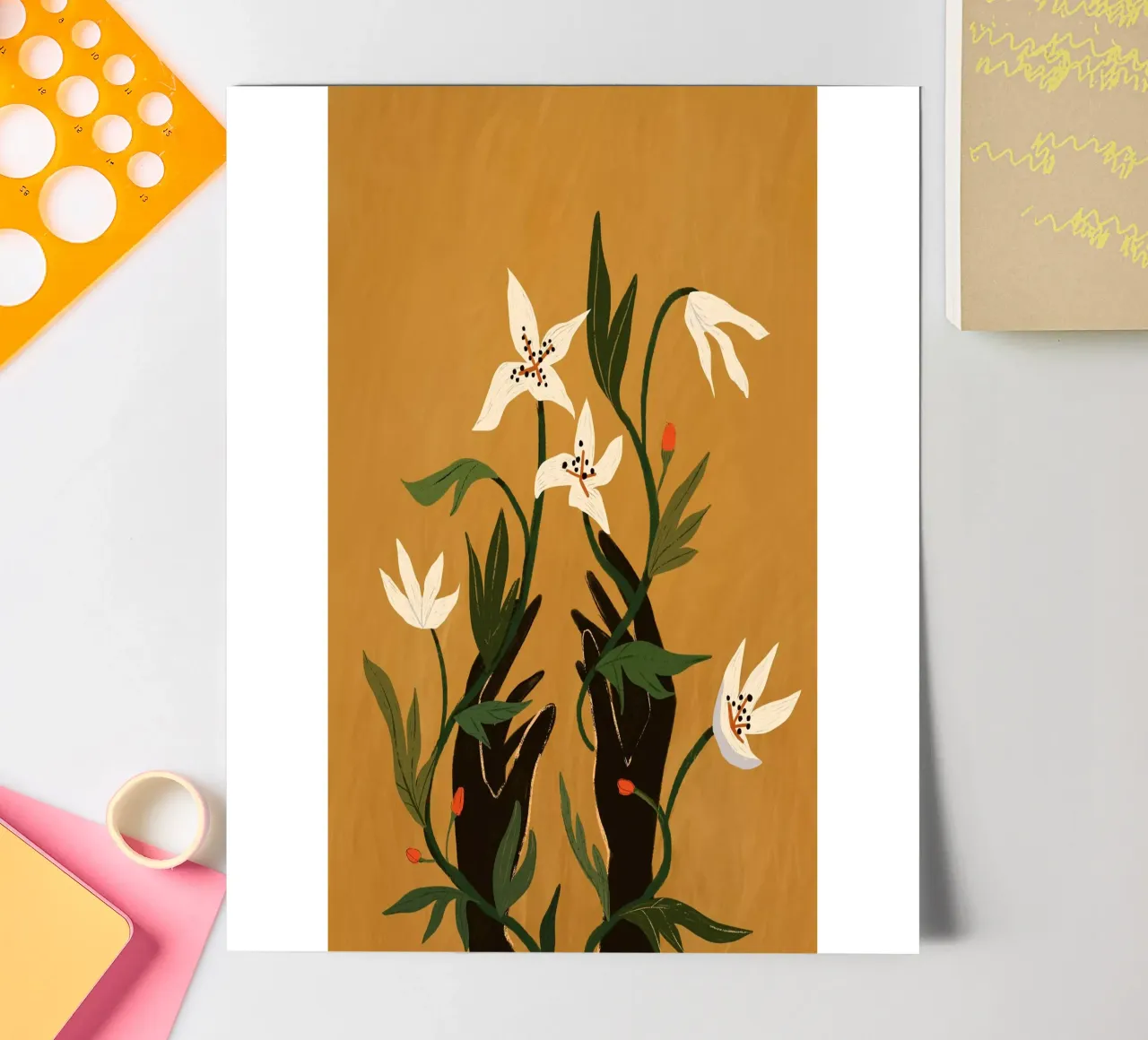 Tangled sticker sheet by Arty Guava