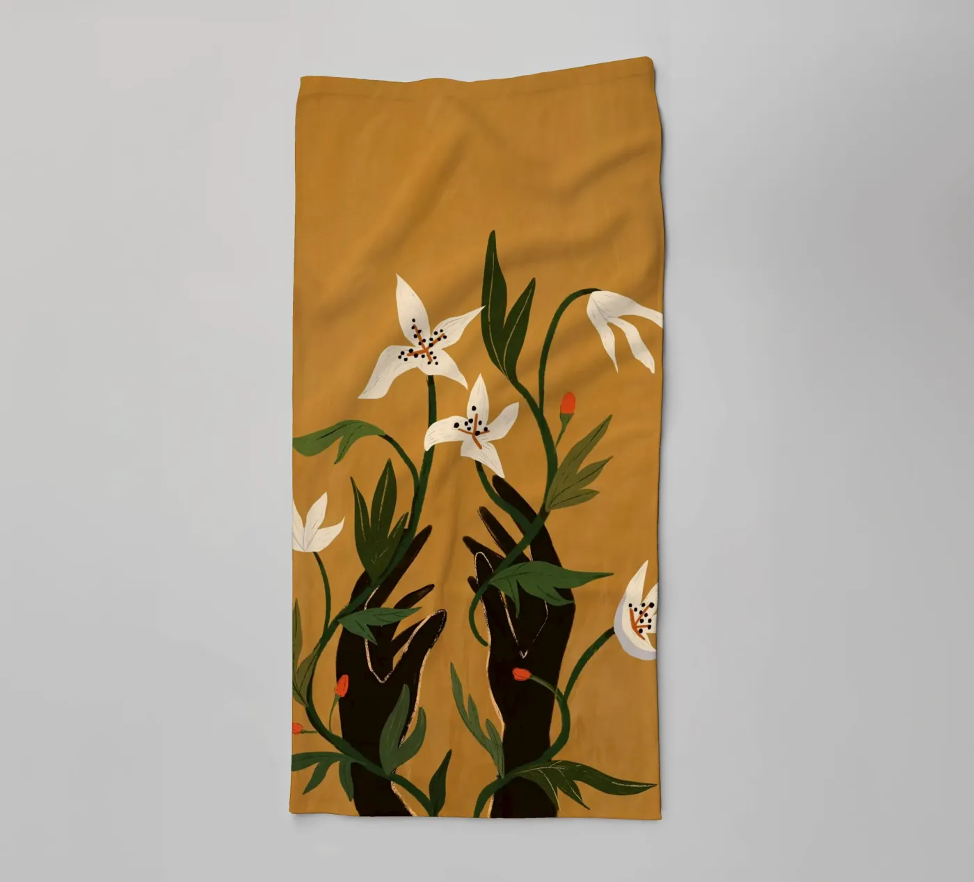 Tangled towel by Arty Guava