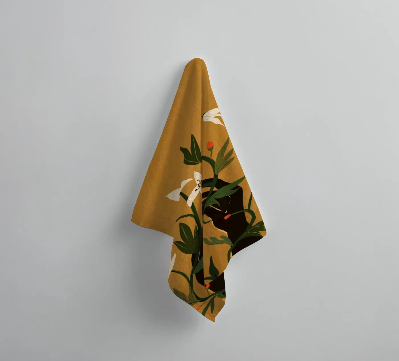 Tangled towel by Arty Guava