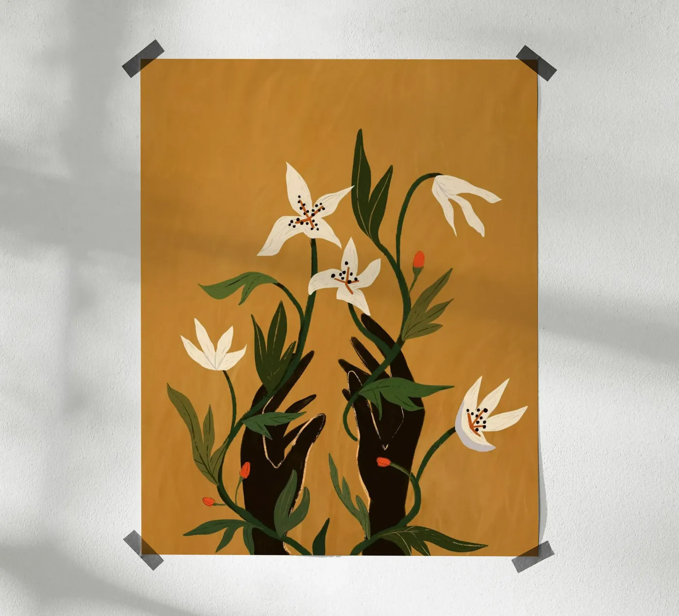 Tangled poster van Arty Guava