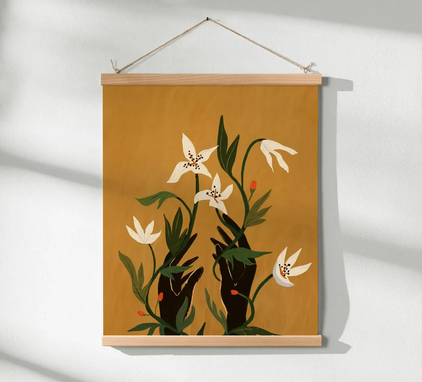 Tangled Poster von Arty Guava