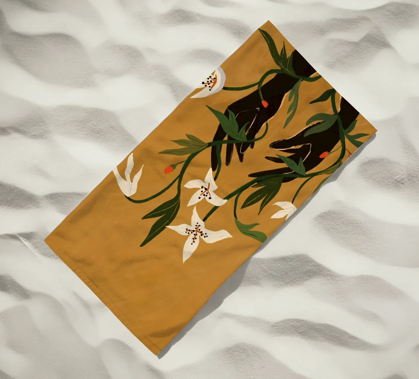Tangled strandhanddoek van Arty Guava