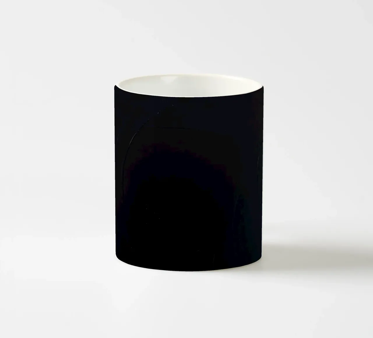 Dark textured surface with subtle variations in hues ceramic mug by DesignDoodle