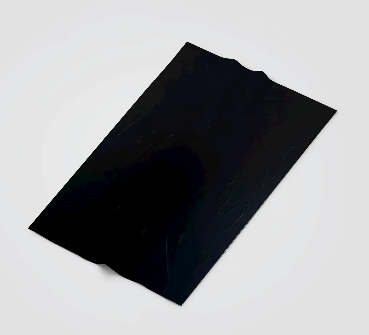 Dark textured surface with subtle variations in hues fleece blanket by DesignDoodle