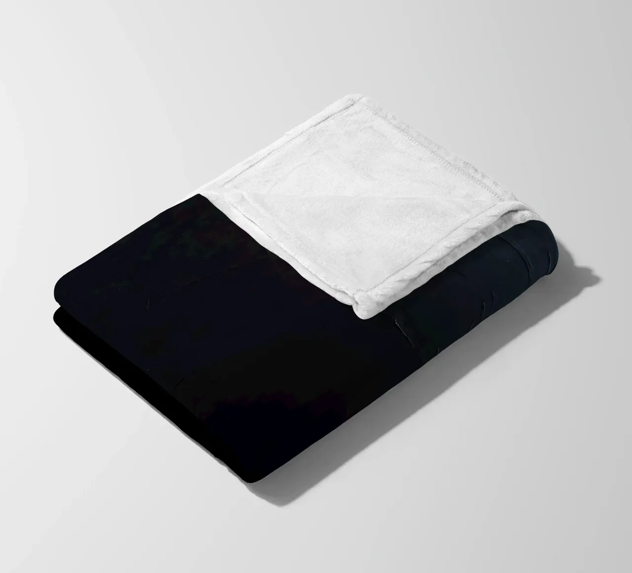 Dark textured surface with subtle variations in hues fleece blanket by DesignDoodle
