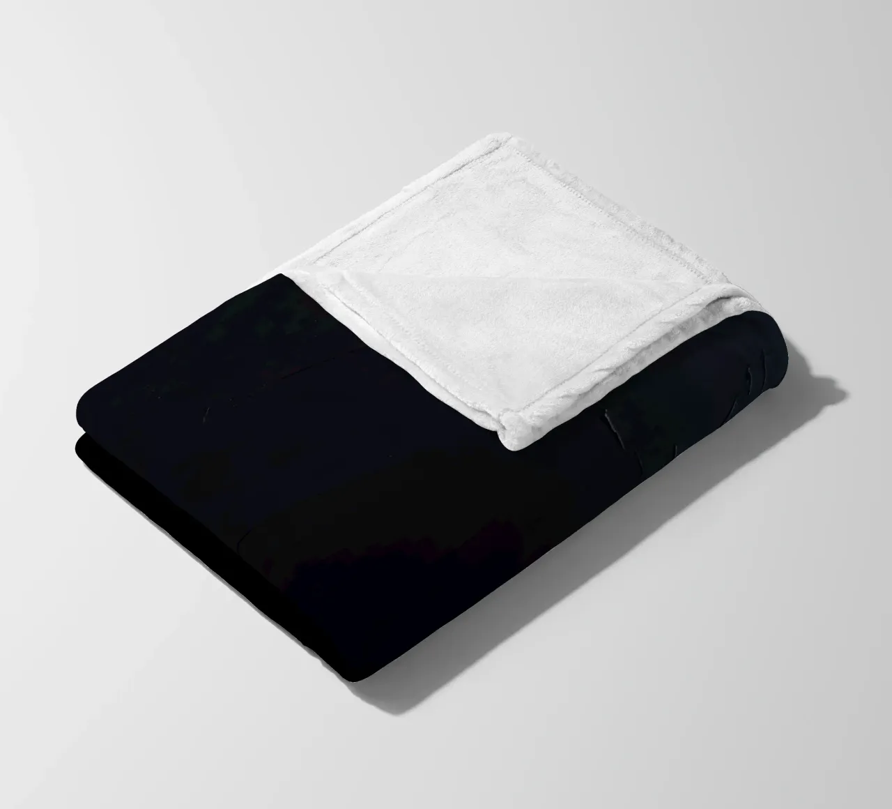 Dark textured surface with subtle variations in hues fleece blanket by DesignDoodle