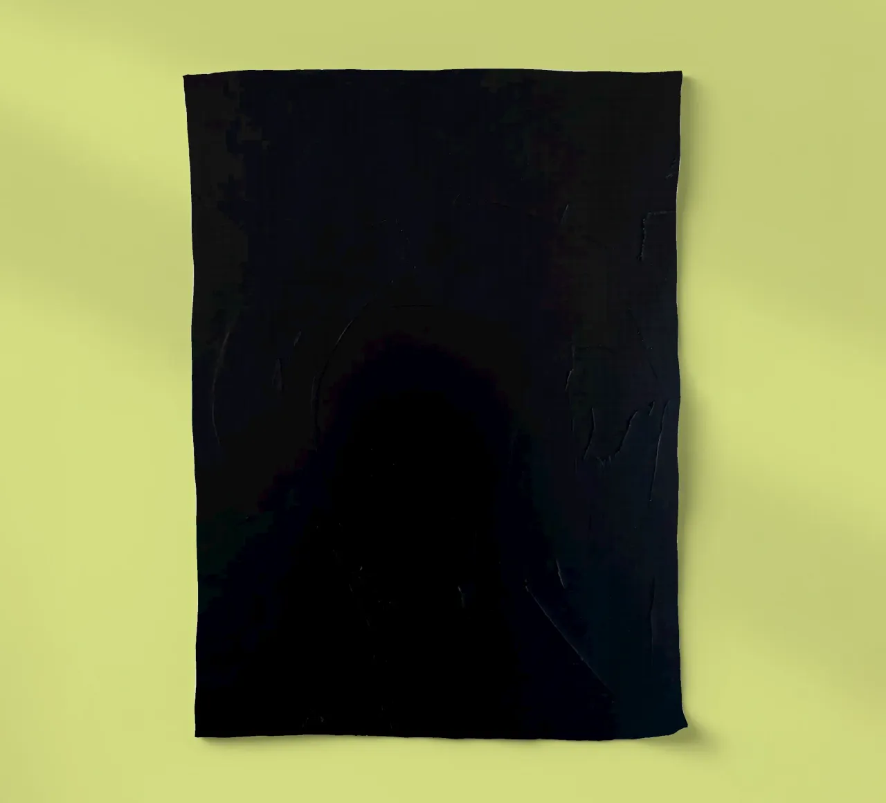 Surface texturée foncée avec de subtiles variations de teintes torchon de DesignDoodle