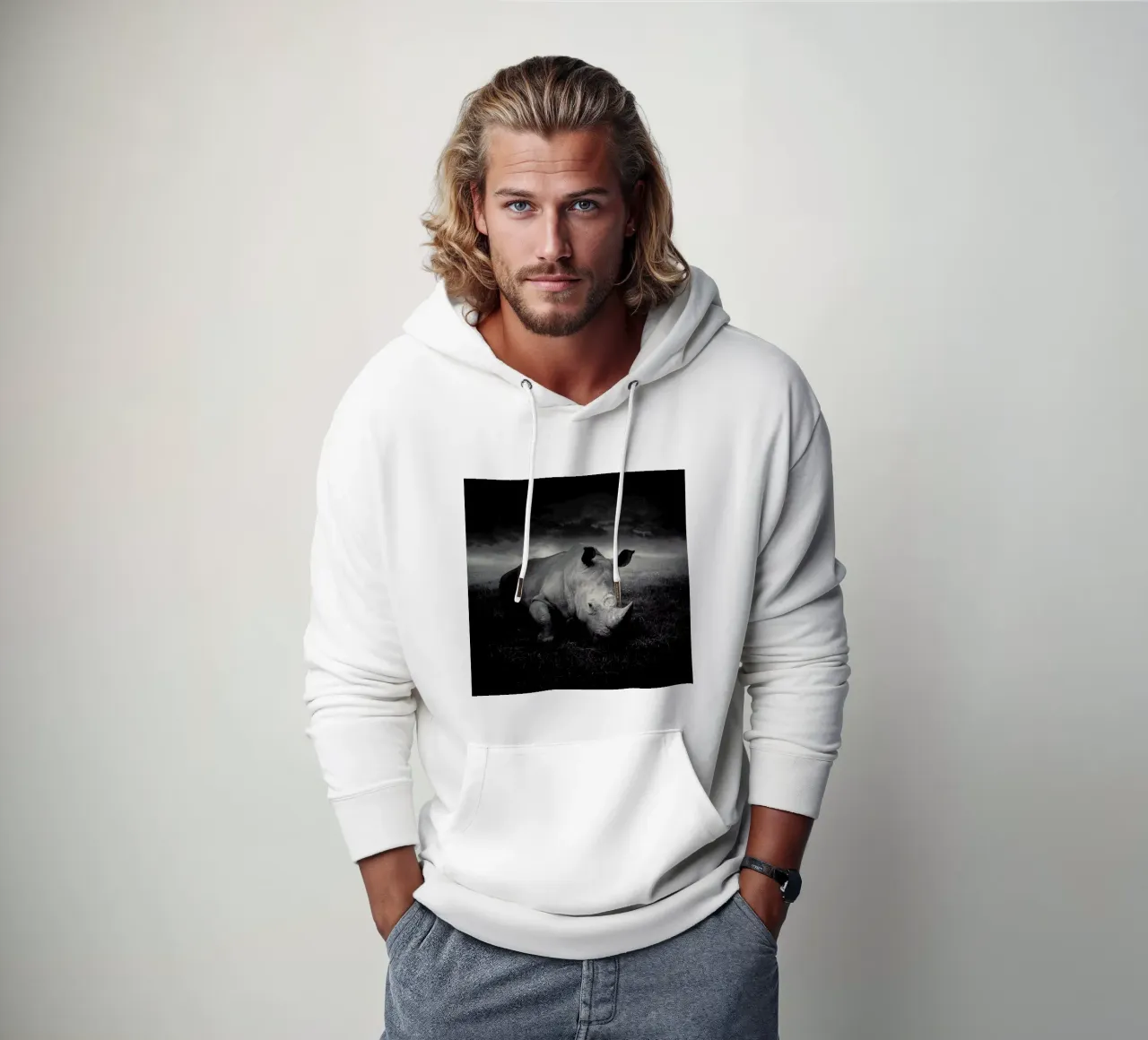 pa 2011-19 felpa con cappuccio da Sarolta Bán