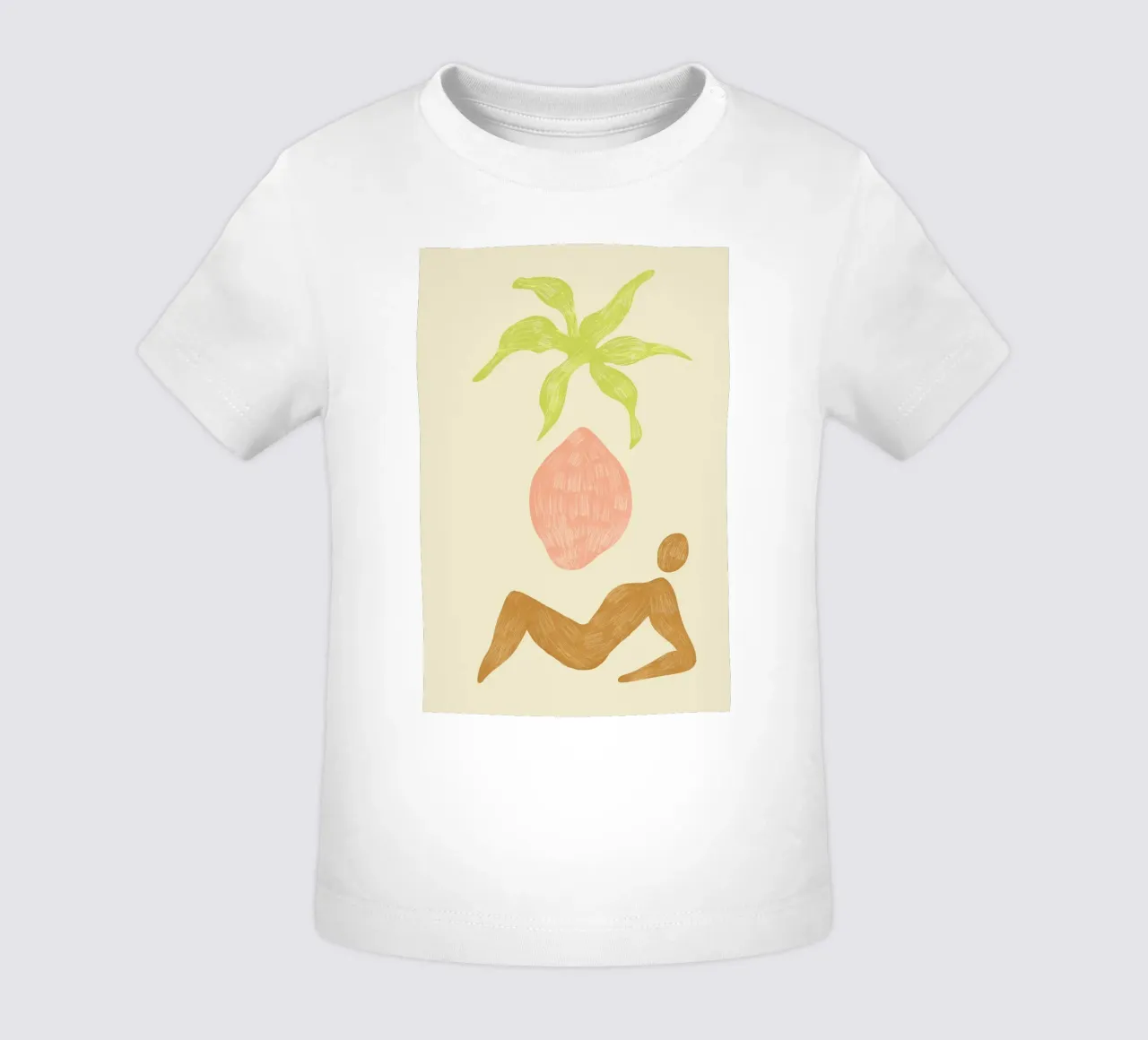 Summer Abstract maglietta neonato da Arty Guava