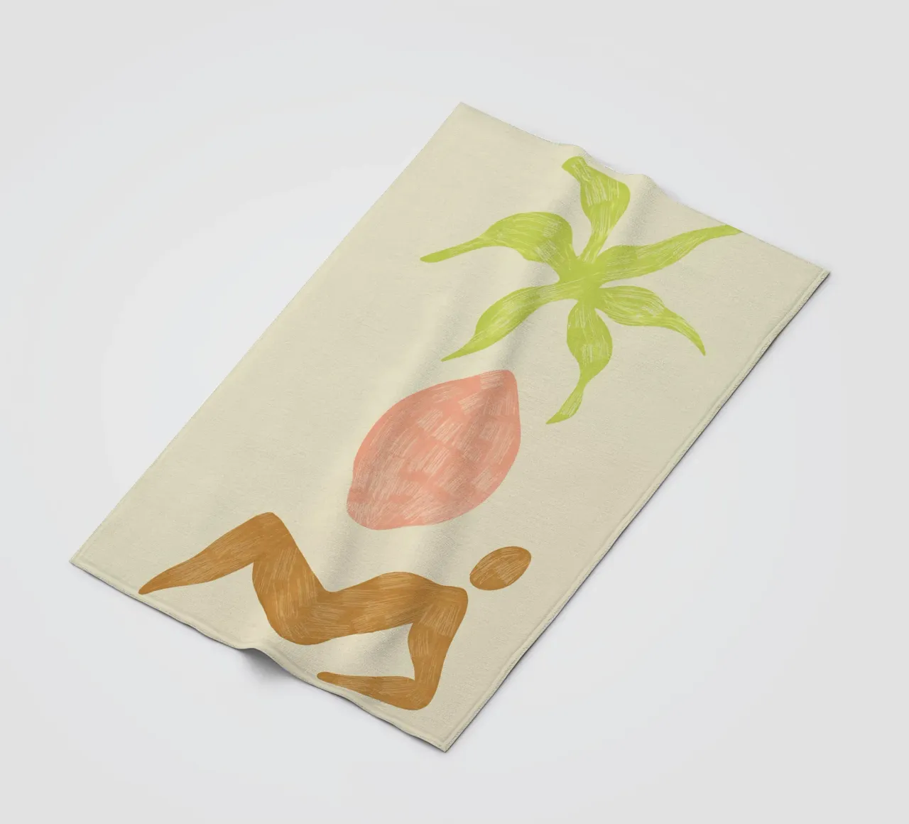 Summer Abstract coperta in pile da Arty Guava