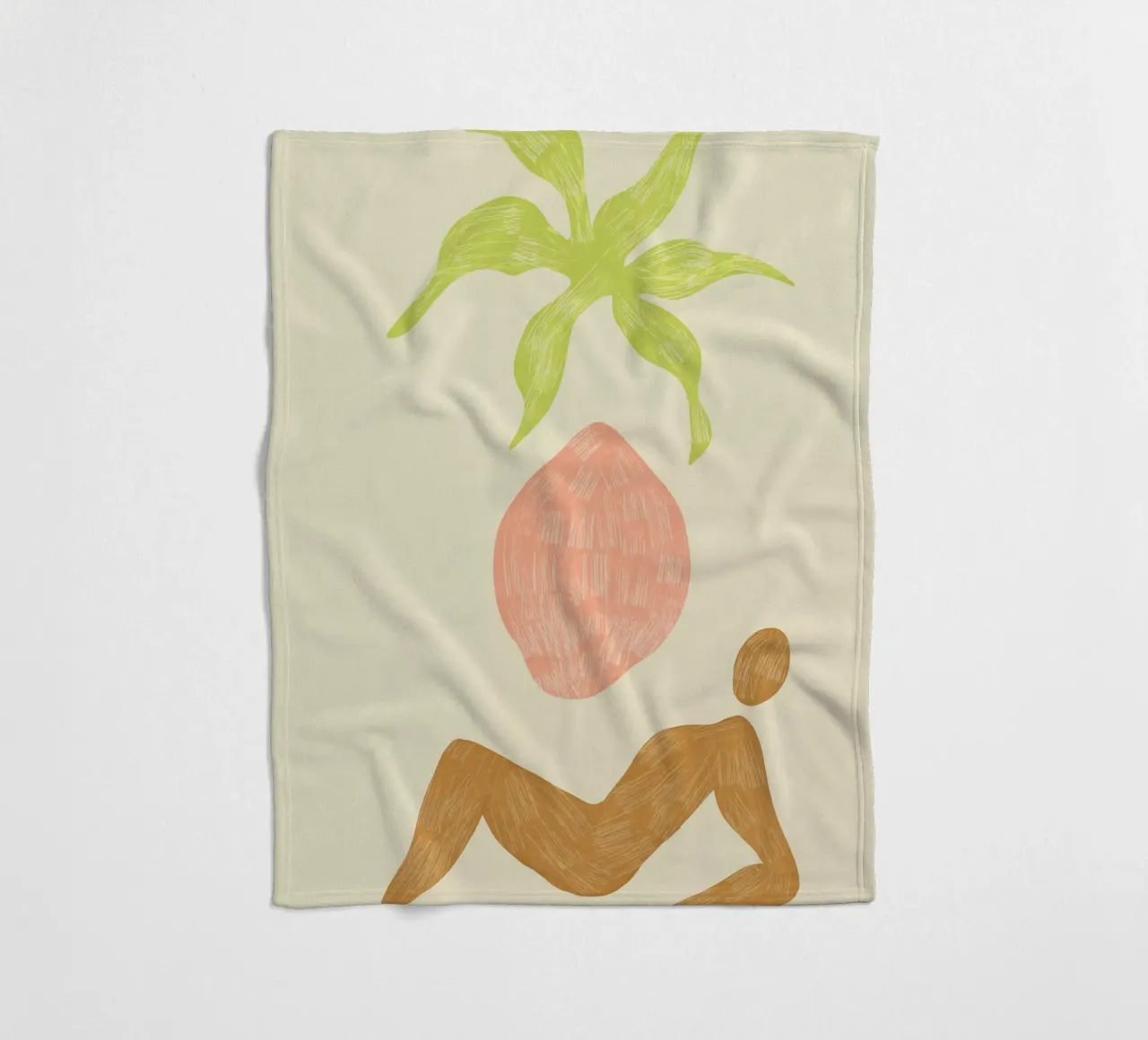 Summer Abstract coperta in pile da Arty Guava