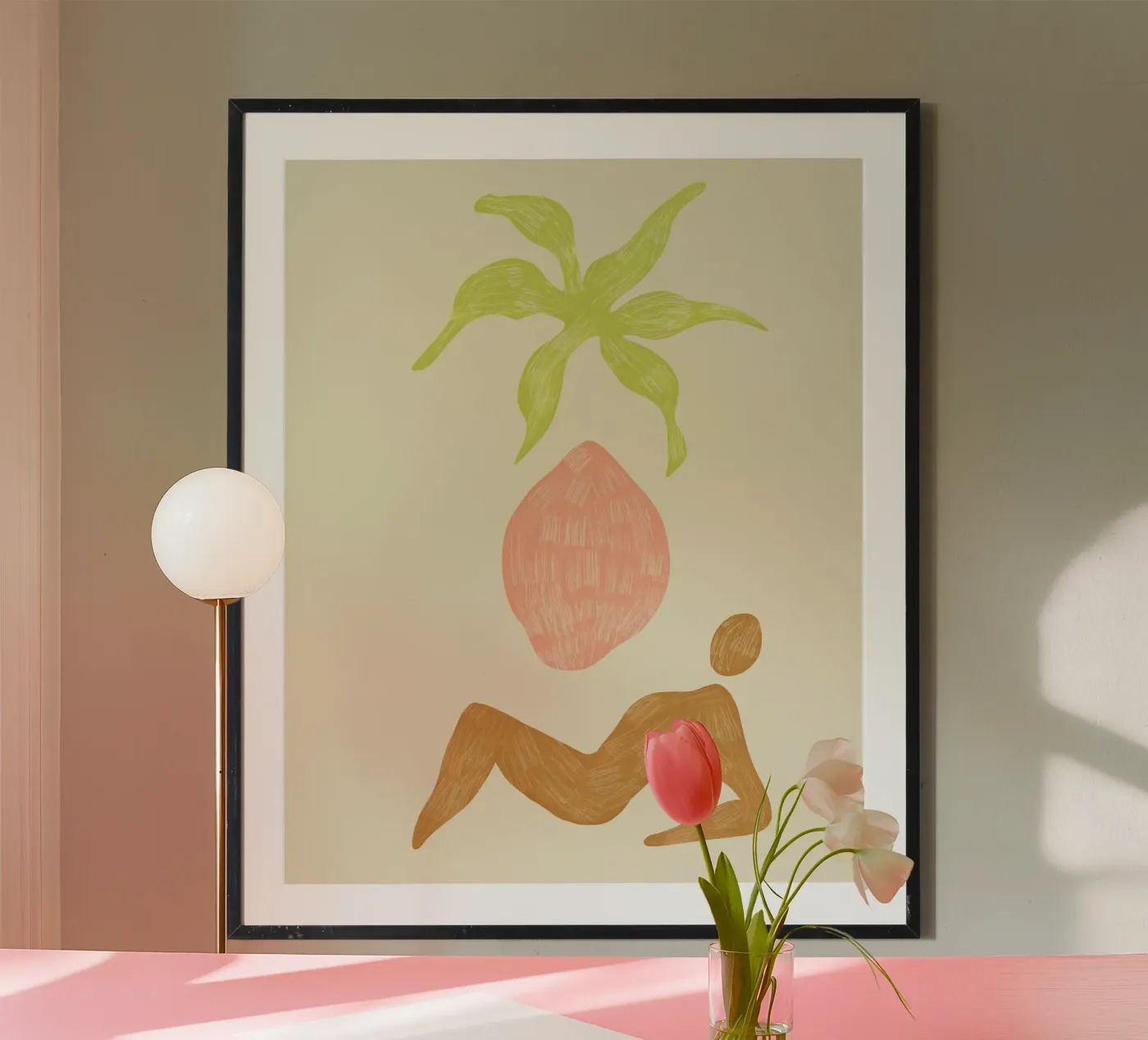 Summer Abstract poster by Arty Guava