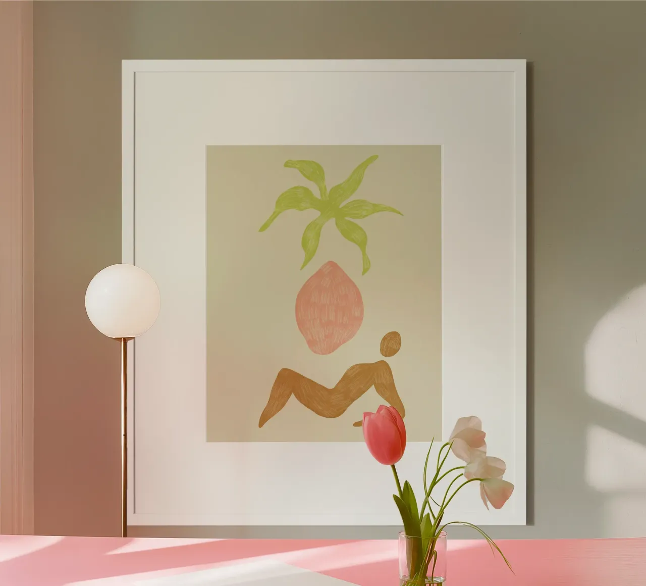 Summer Abstract poster da Arty Guava
