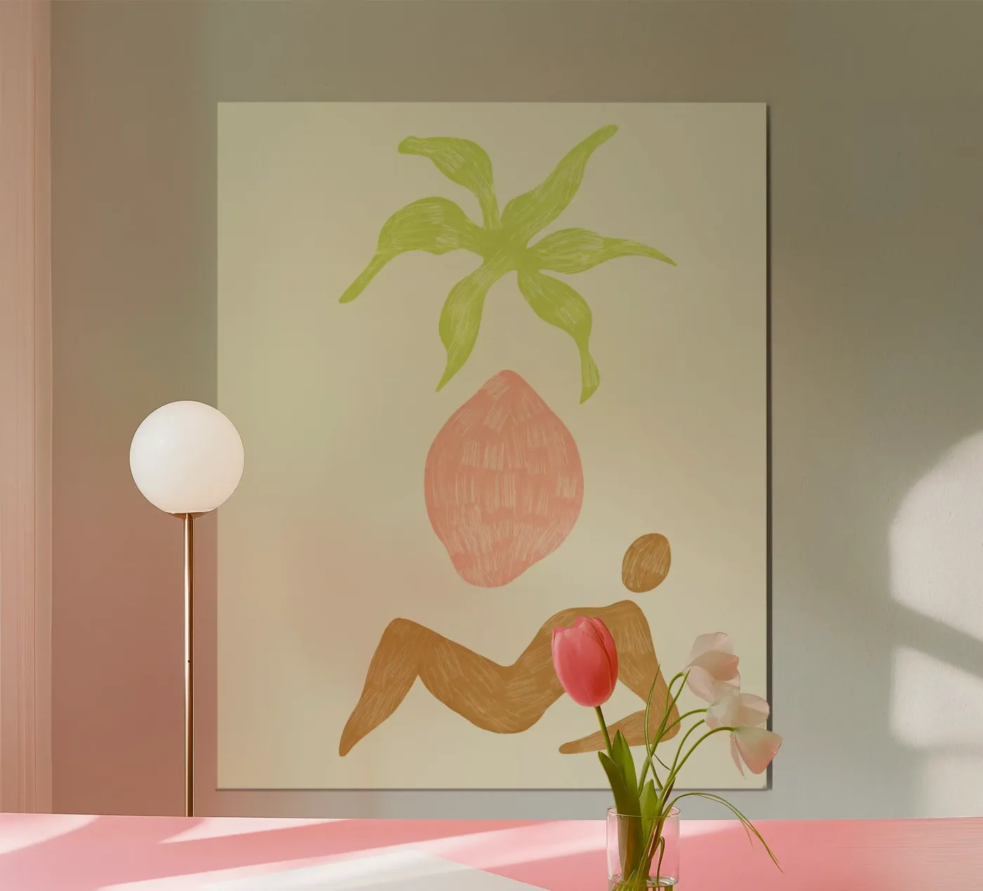 Summer Abstract poster by Arty Guava