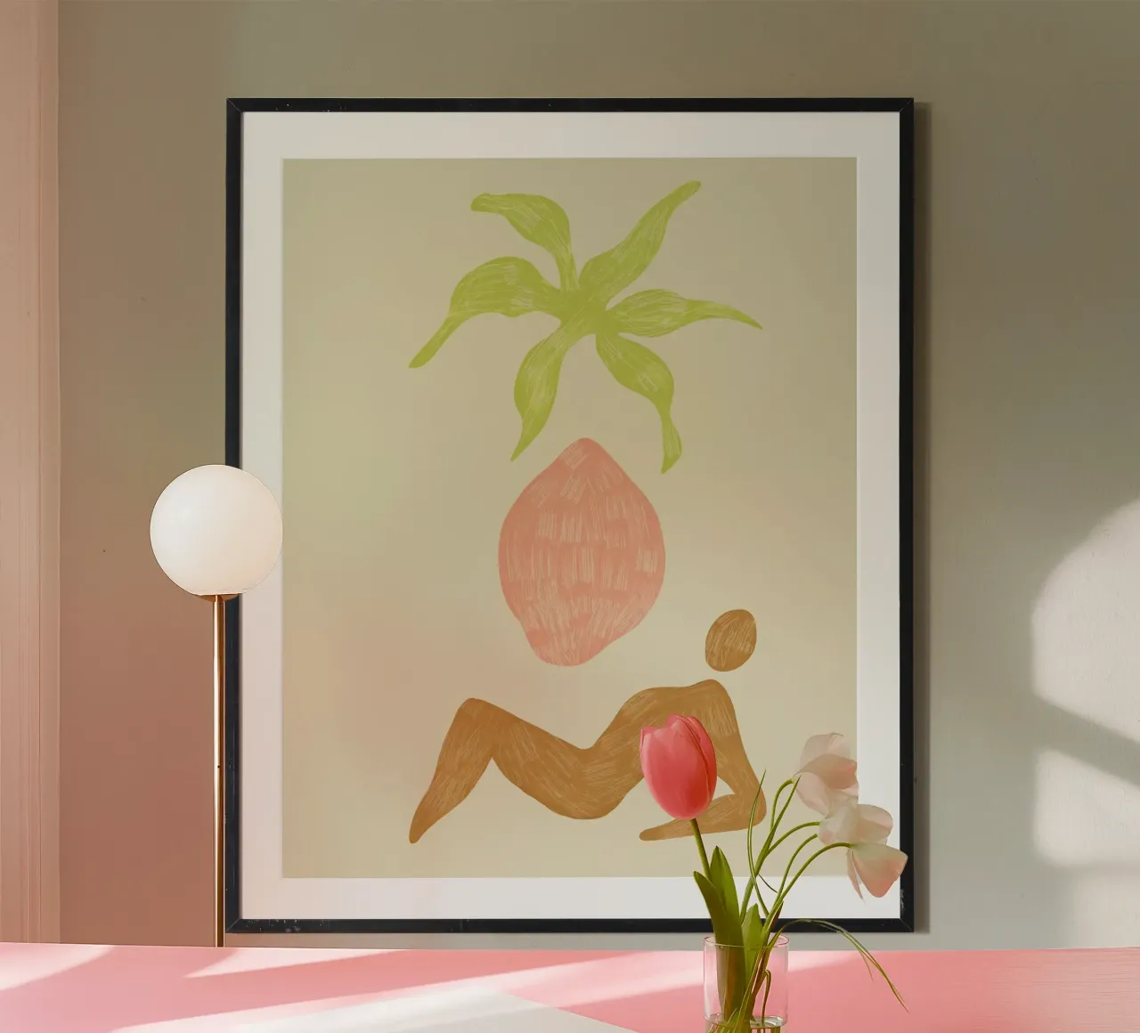 Summer Abstract poster da Arty Guava