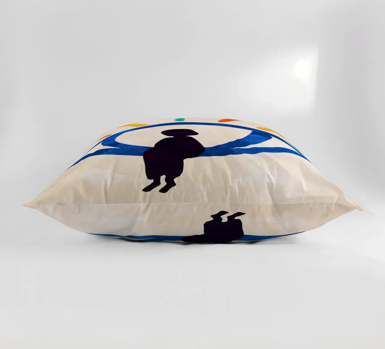 Occhi di silenzio, raggi di speranza cuscino da Kintsugi99