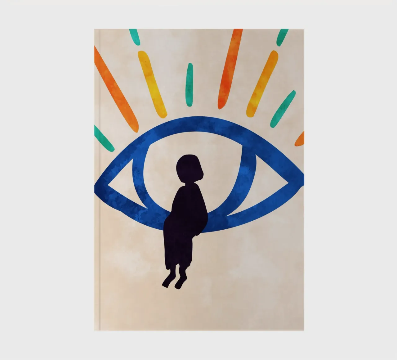 Eye of Silence, Rays of Hope notebook by Kintsugi99