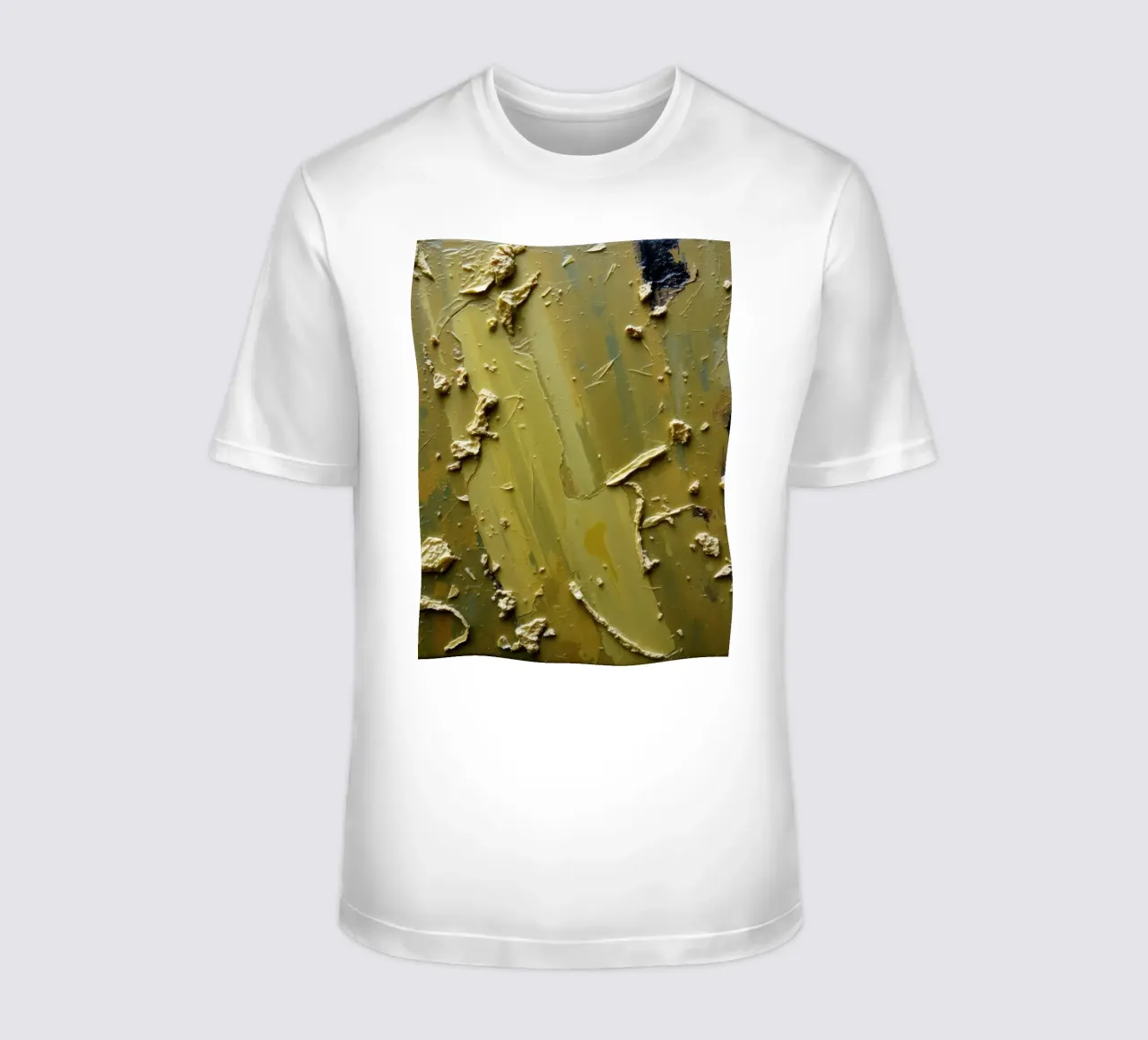 Einzigartiges abstraktes Gemälde mit strukturierter Oberfläche T-Shirt von DesignDoodle