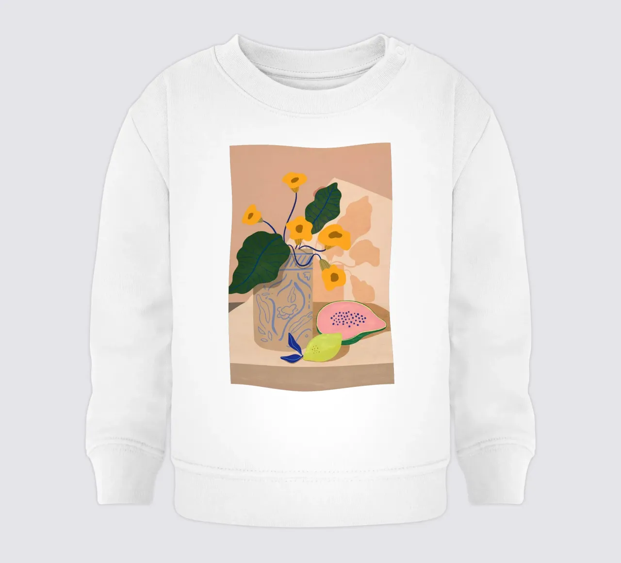Lemon Papaya felpa neonato da Arty Guava