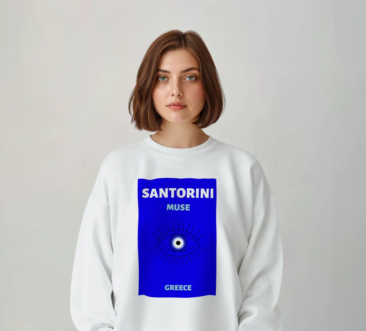 Evil Eye Psicodélico Pop Art Místico Amuleto Protector sudadera de NorwesClub