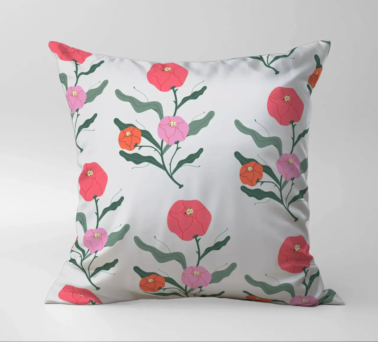 Poeony Pattern cuscino da Silvie Illustration