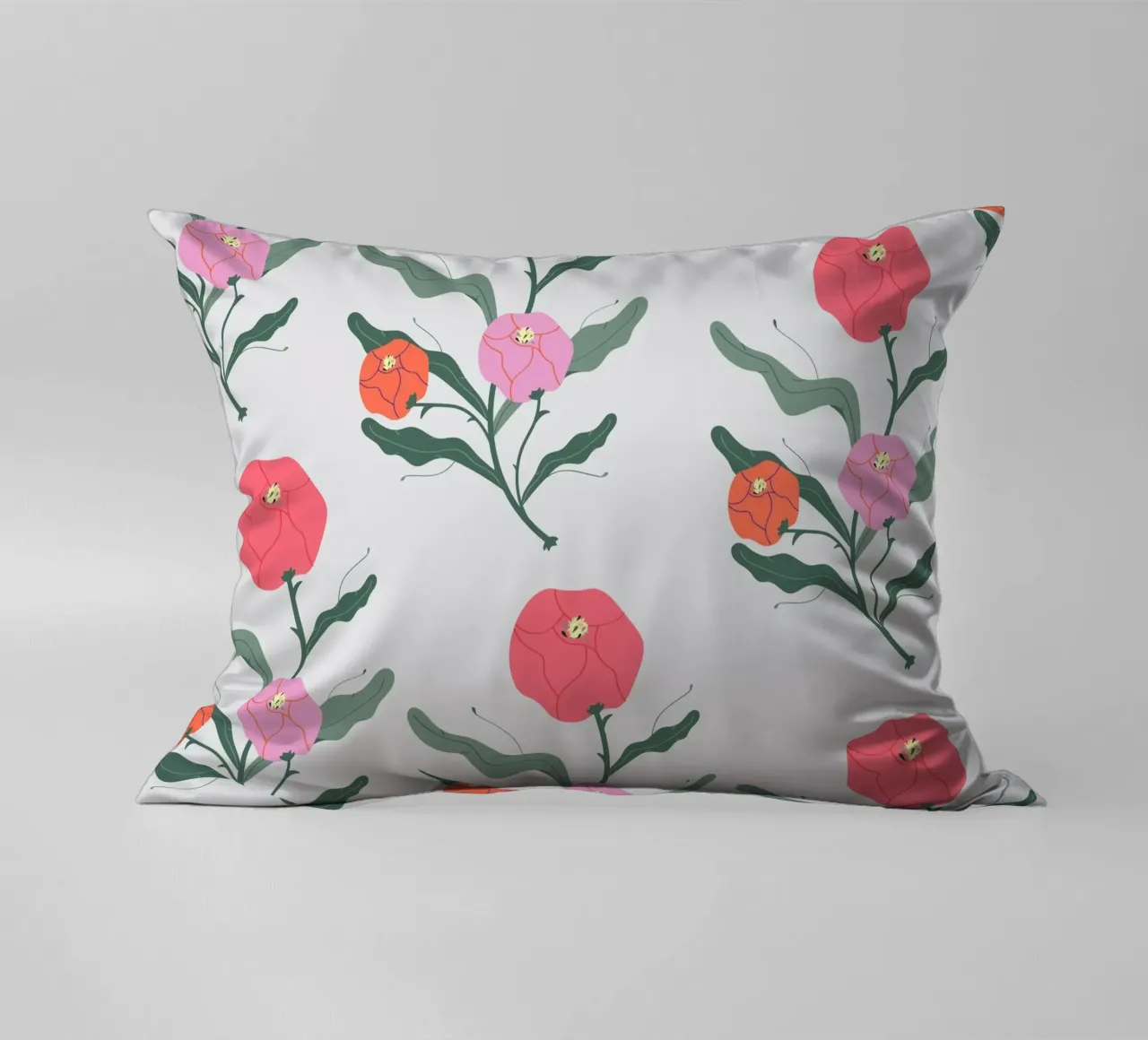 Poeony Pattern cuscino da Silvie Illustration