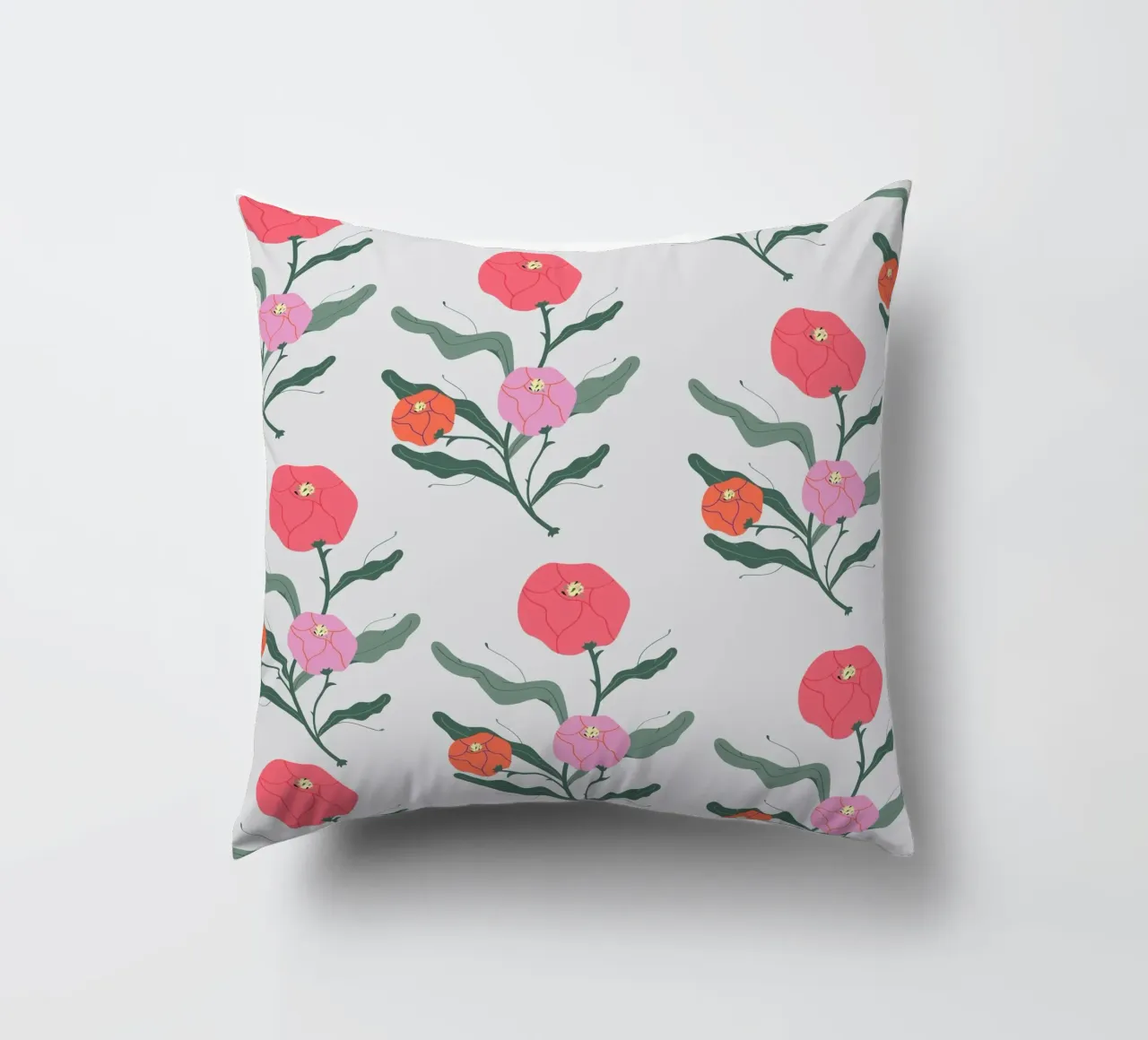 Poeony Pattern cuscino da Silvie Illustration