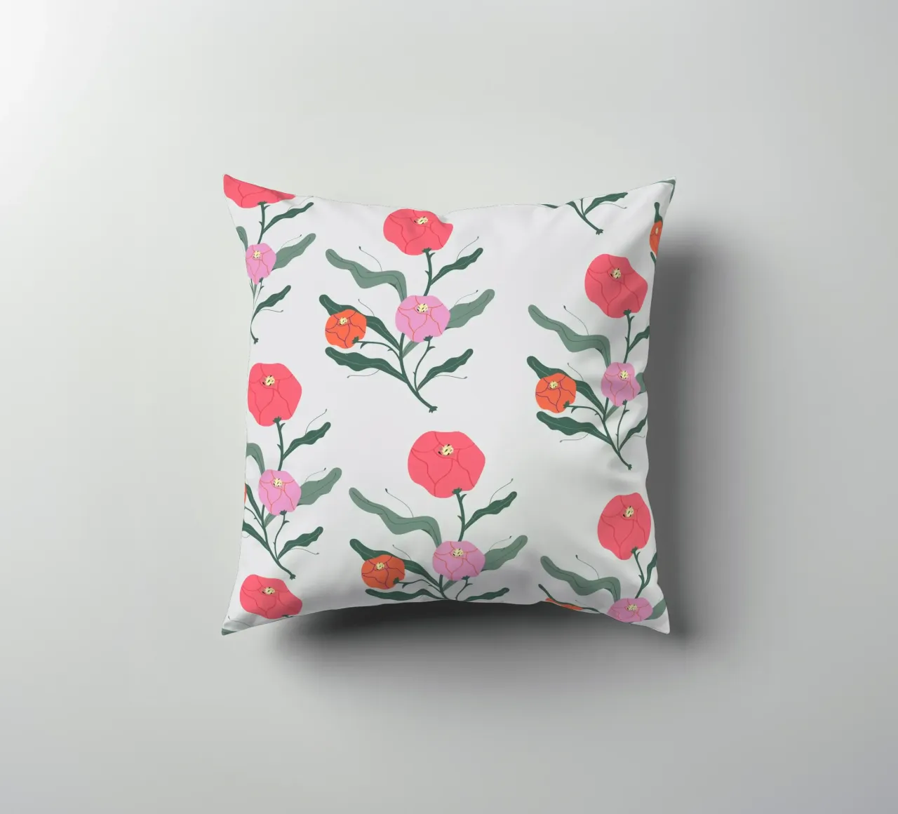 Poeony Pattern cuscino da Silvie Illustration