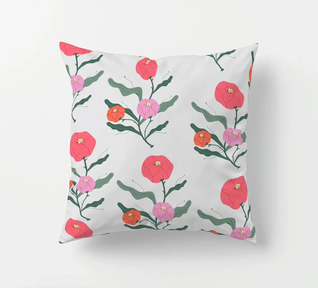 Poeony Pattern cuscino da Silvie Illustration