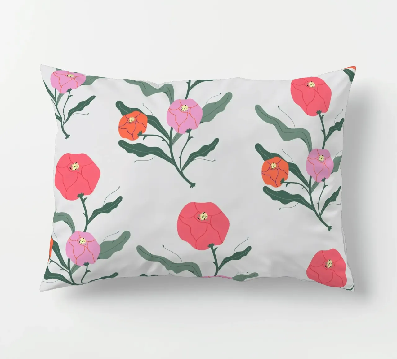Poeony Pattern cuscino da Silvie Illustration