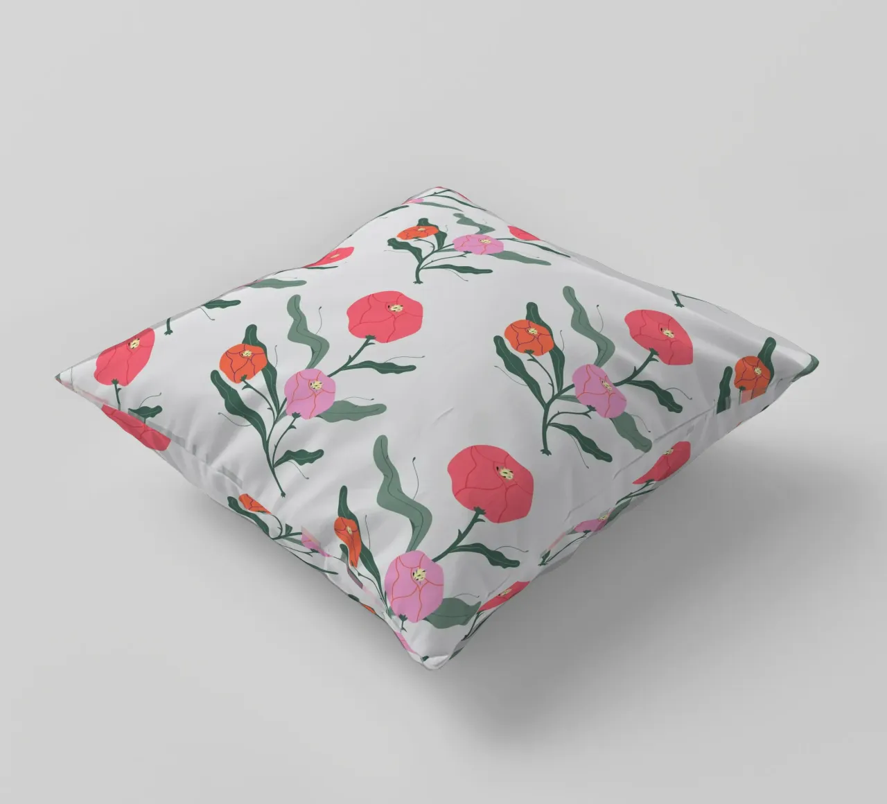 Poeony Pattern cuscino da Silvie Illustration