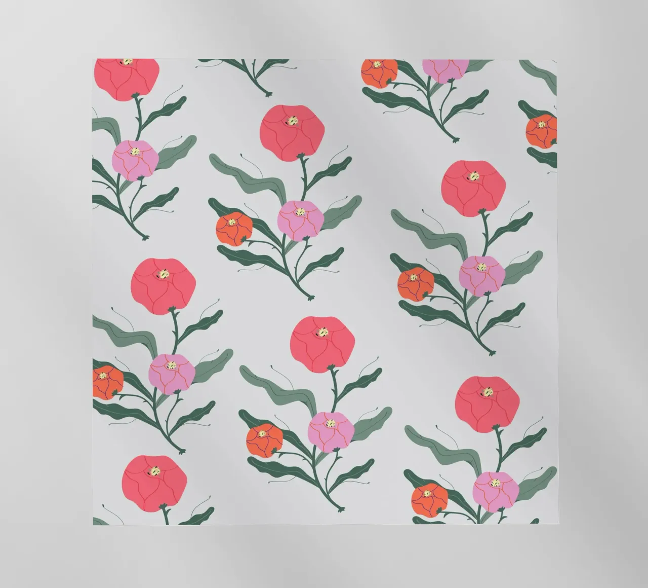 Poeony Pattern pellicola backlit da Silvie Illustration