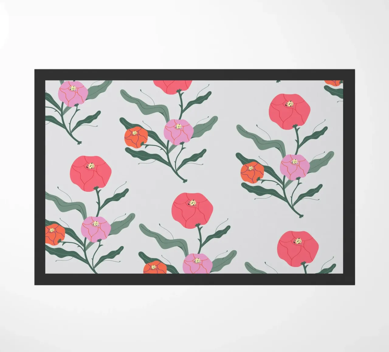 Poeony Pattern zerbino da Silvie Illustration