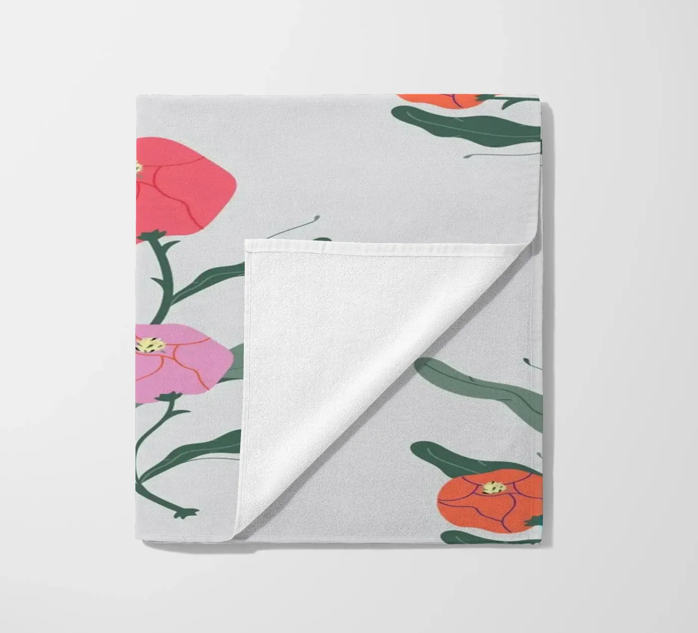 Poeony Pattern serviette de plage de Silvie Illustration