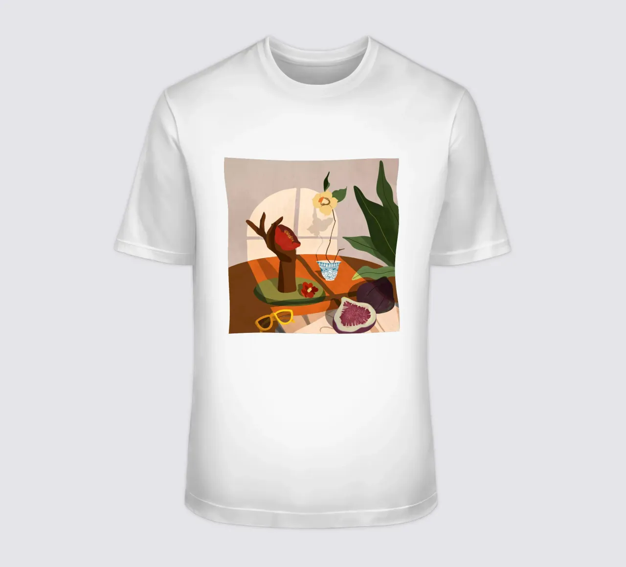 Fig & Camelia t-shirt da Arty Guava