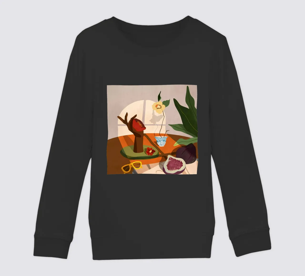 Fig & Camelia felpa bambino da Arty Guava