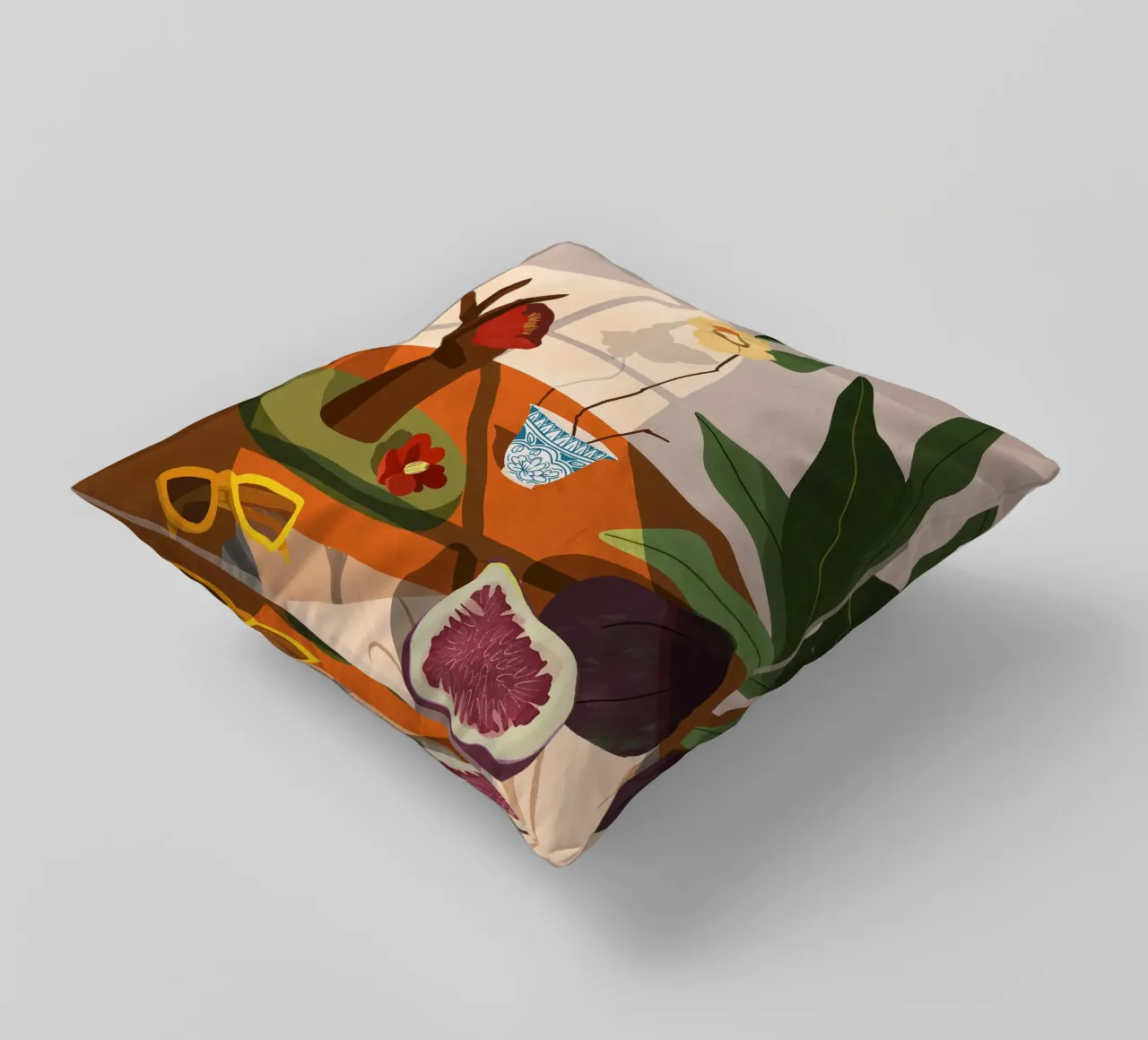Fig & Camelia cuscino da Arty Guava