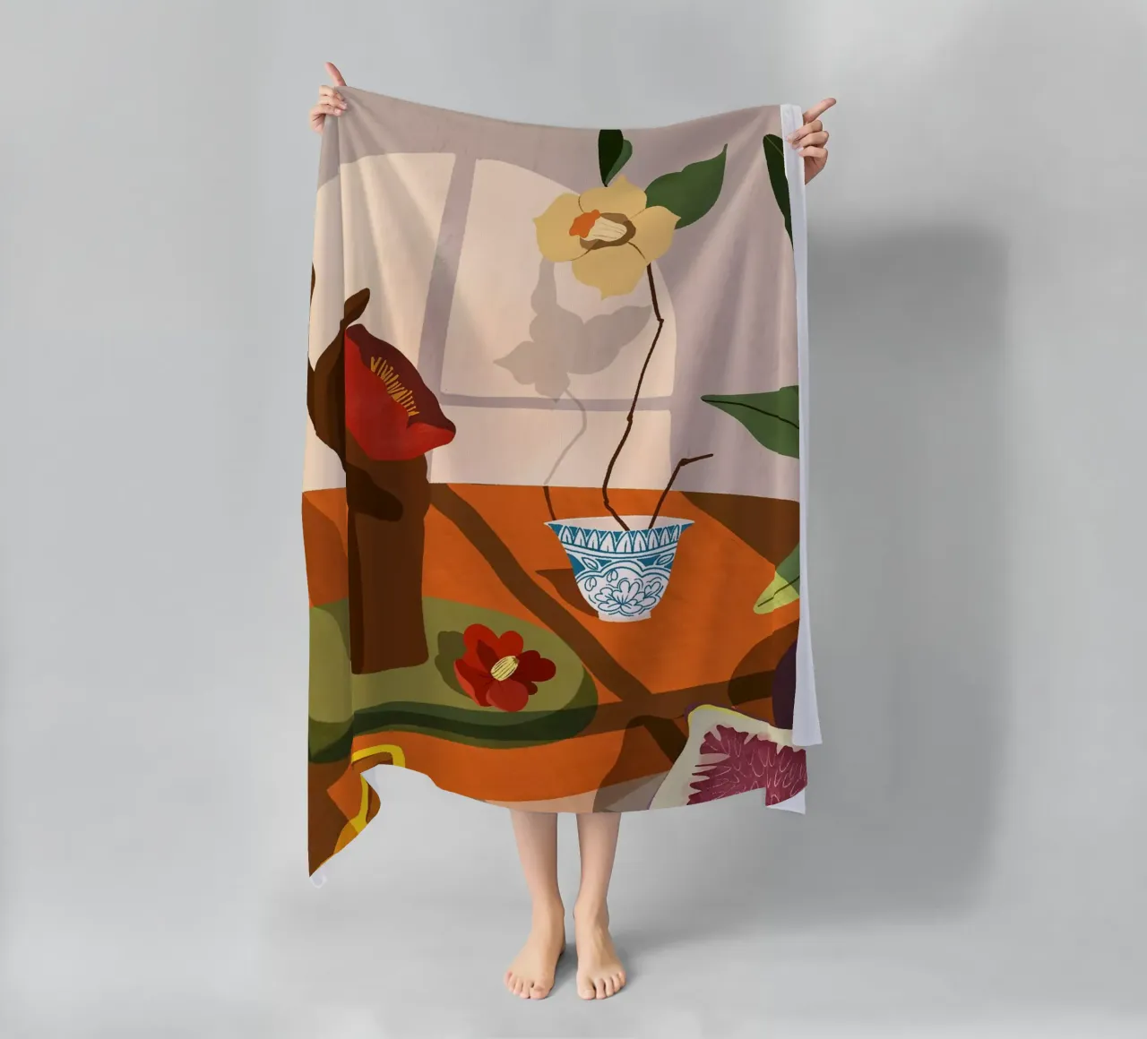 Fig & Camelia telo mare da Arty Guava