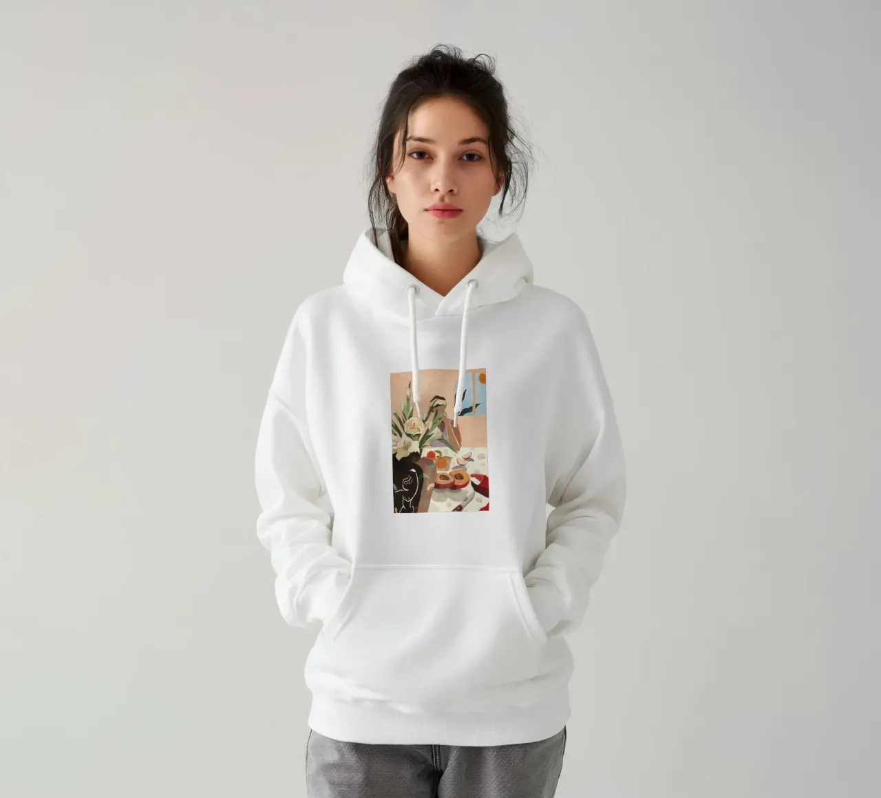 Brunch hoodie by Arty Guava