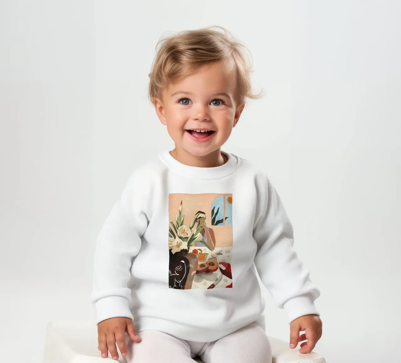 Brunch baby sweatshirt by Arty Guava