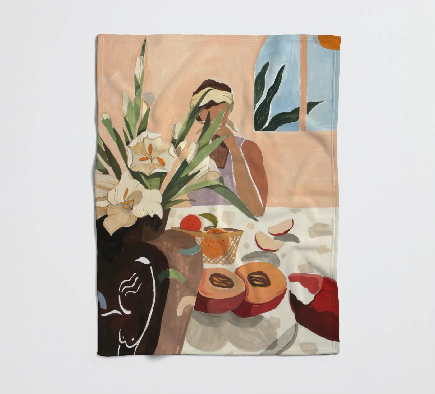 Brunch fleecedeken van Arty Guava