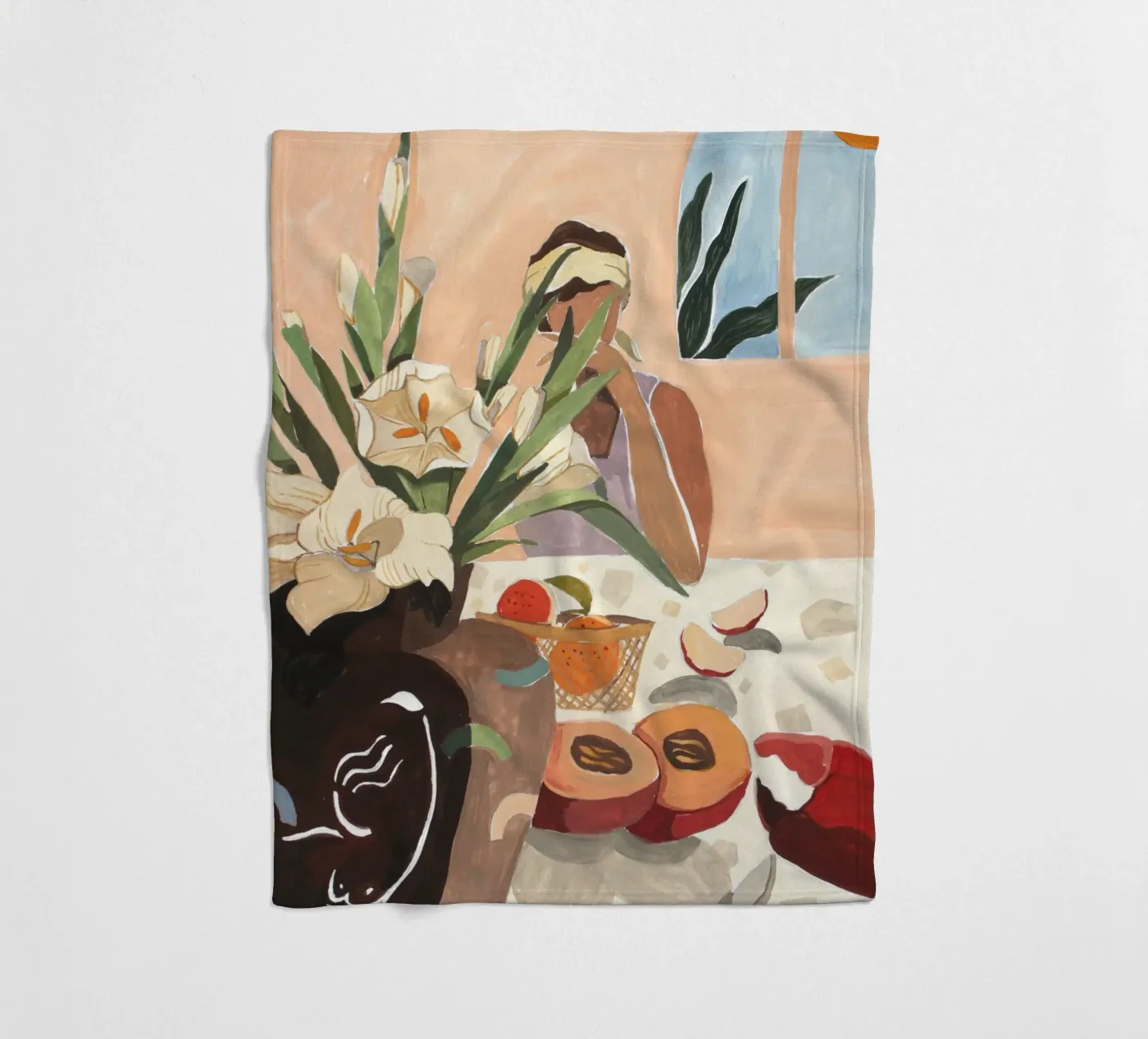 Brunch fleecedeken van Arty Guava