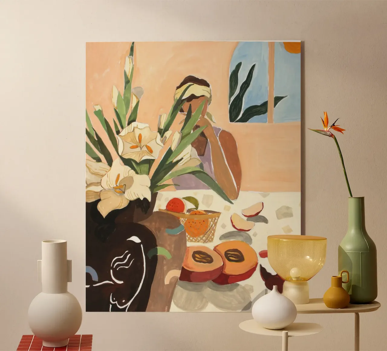 Brunch Acryl-Glas von Arty Guava