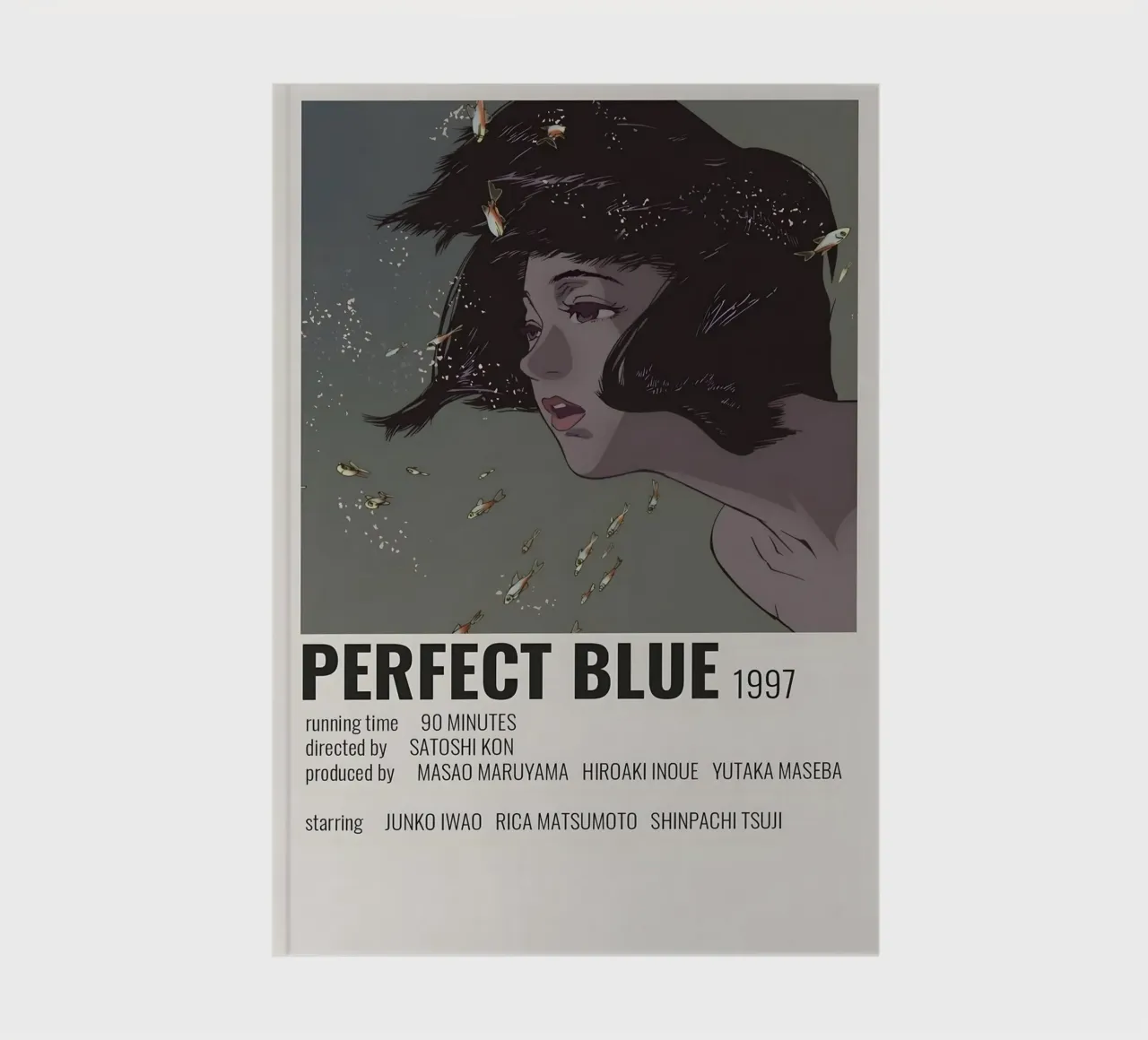 PERFECT BLUE 1997 notebook by Totoya