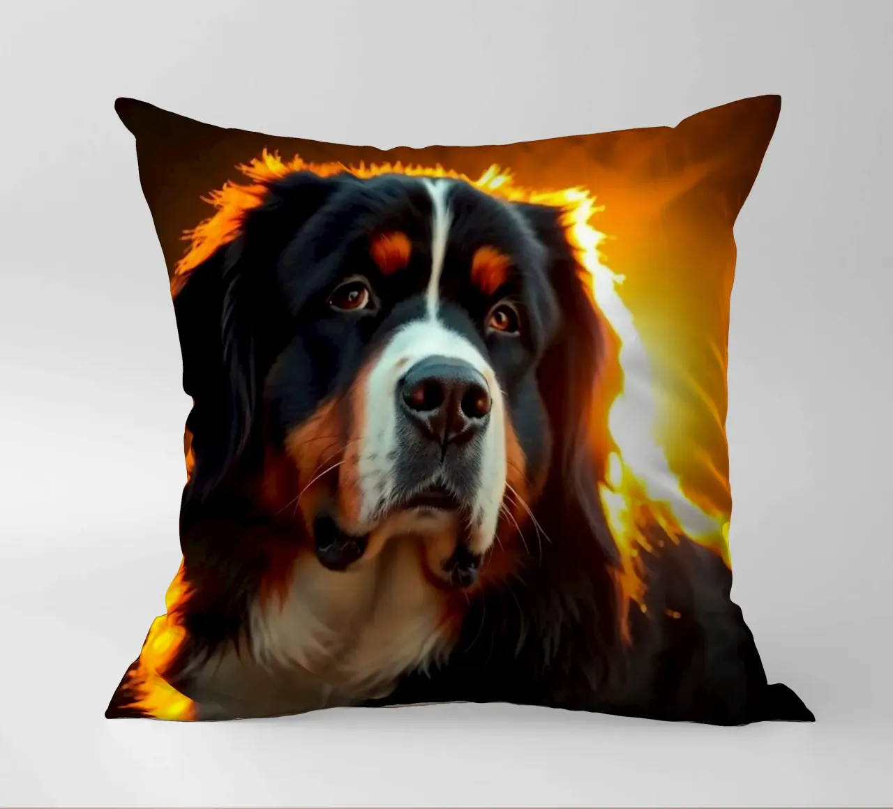 Bellissimo cane da montagna bernese #139 cuscino da Yumis.Beargang.and.Me