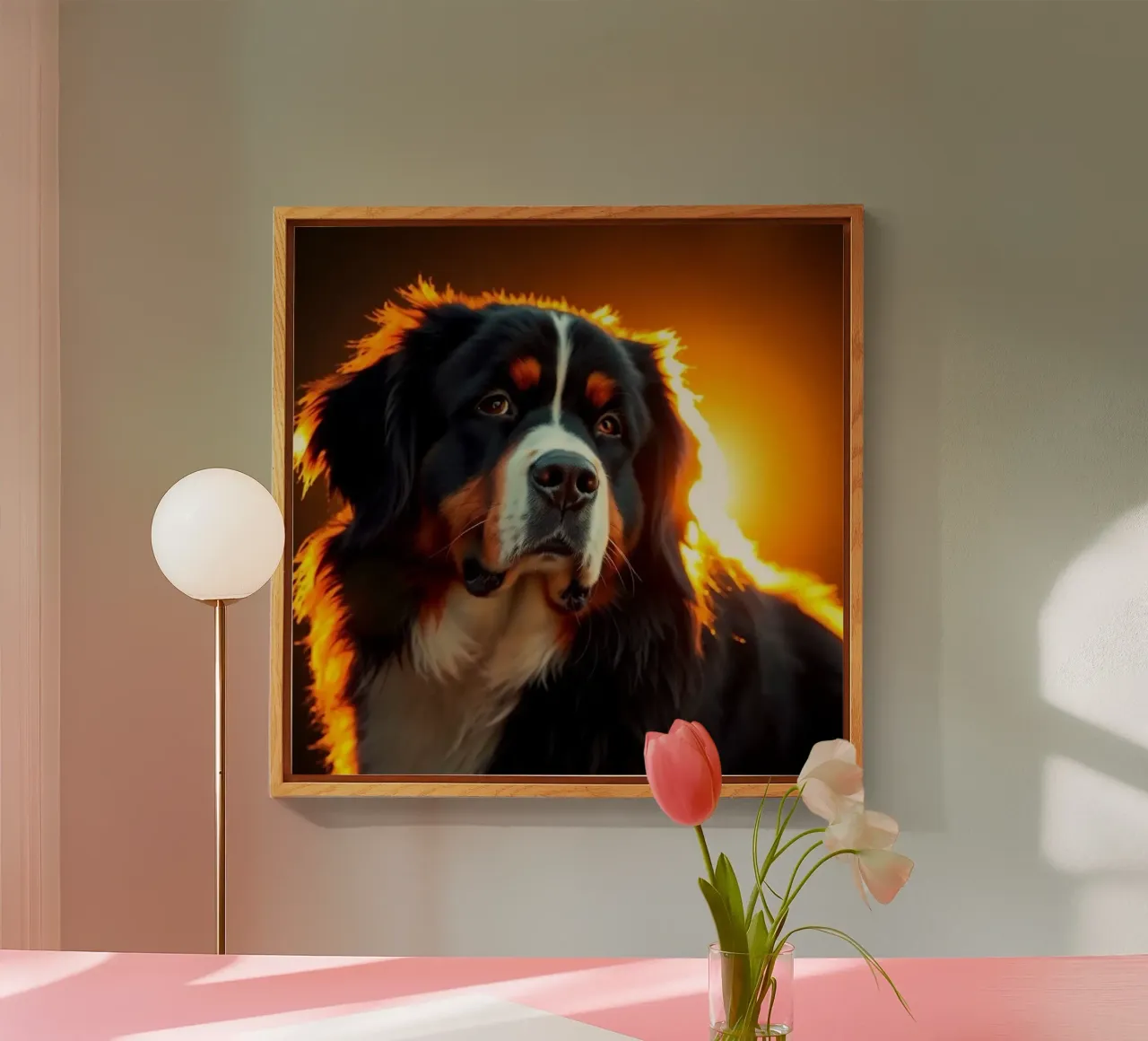 Bellissimo cane da montagna bernese #139 plexiglass da Yumis.Beargang.and.Me