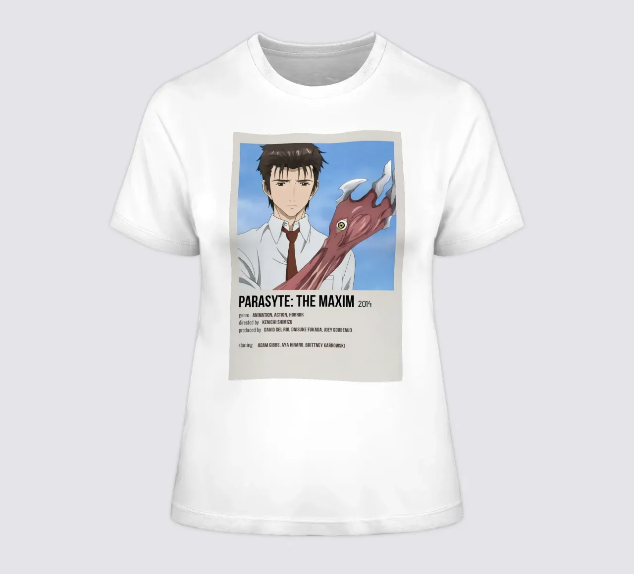 PARASYTE THE MAXIM 2014 t-shirt da donna da Totoya